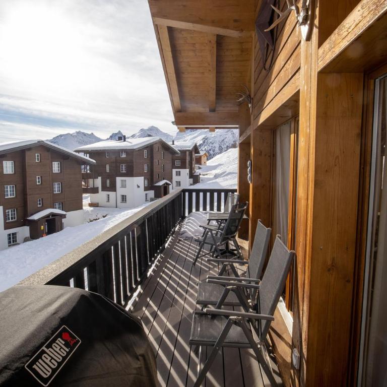 Lauchernalp Resort Residences - Chalet mit 2 Schlafzimmern - 10