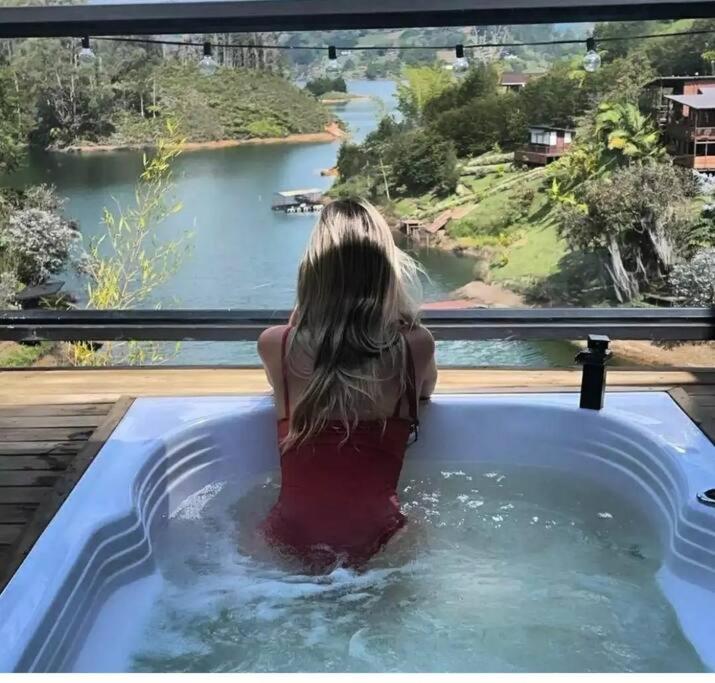 Cabaña con jacuzzi y acceso al embalse - Portum II - Chalet de 1 dormitorio - 14