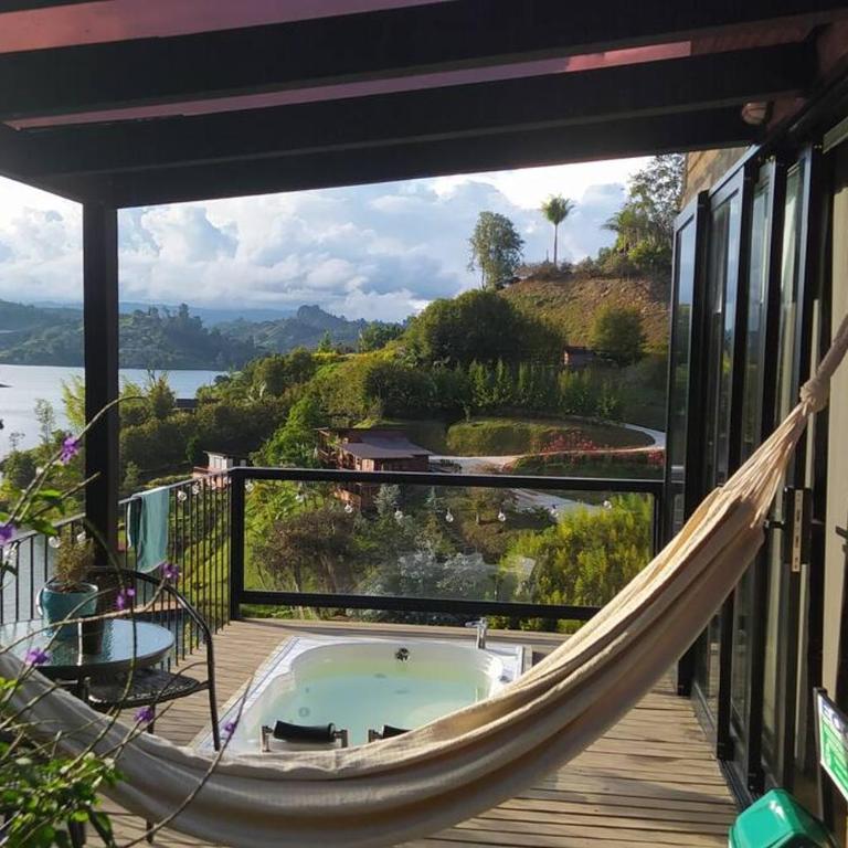 Cabaña con jacuzzi y acceso al embalse - Portum II - Chalet de 1 dormitorio - 19