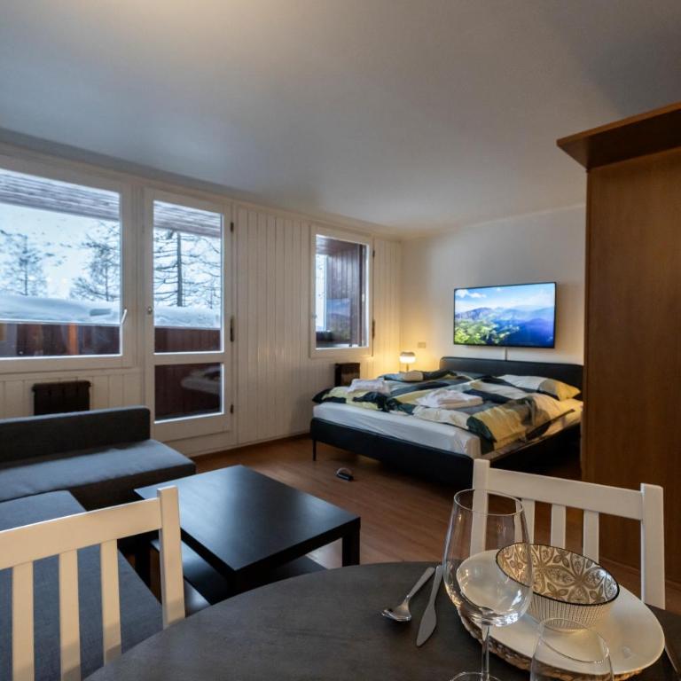 Cervinia Ski In Ski Out - Grande Ourse - Monolocale Familiare - 1