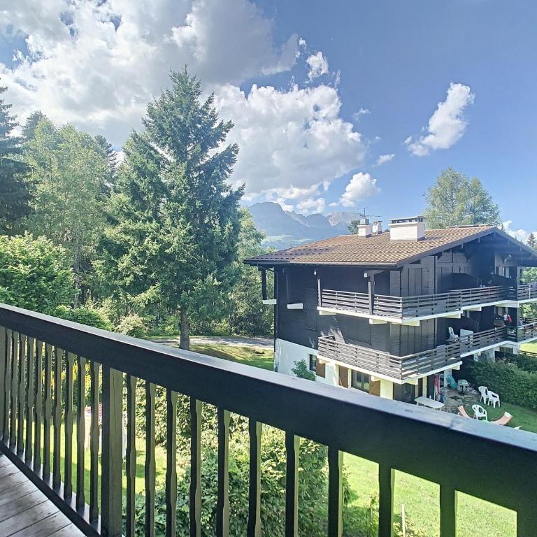 Appartement cosy avec mezzanine, au pied des pistes à Combloux, parking inclus - Appartement 1 Chambre - 14