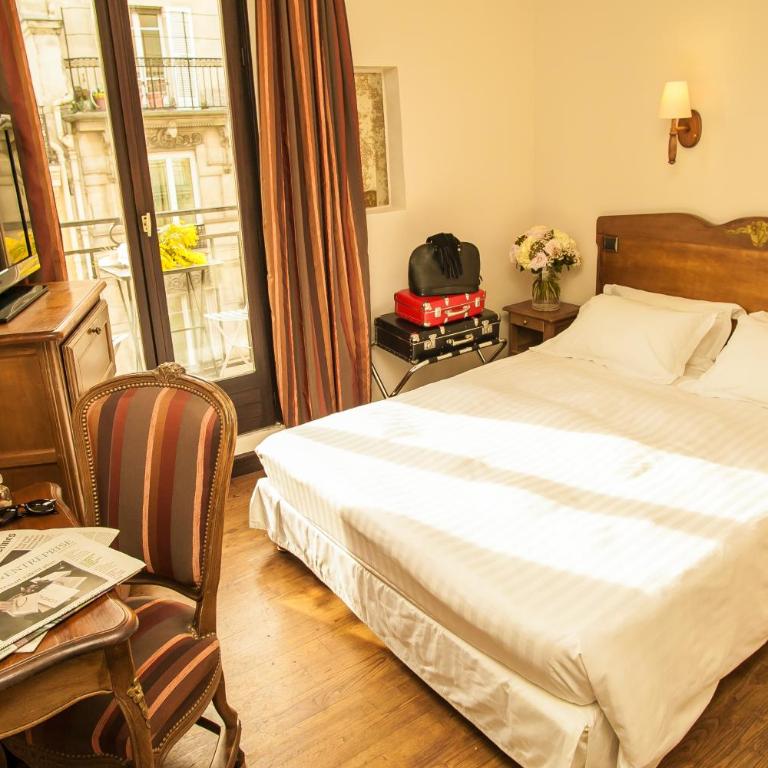 Europe Saint Severin-Paris Notre Dame - Chambre Tradition avec Balcon - 5