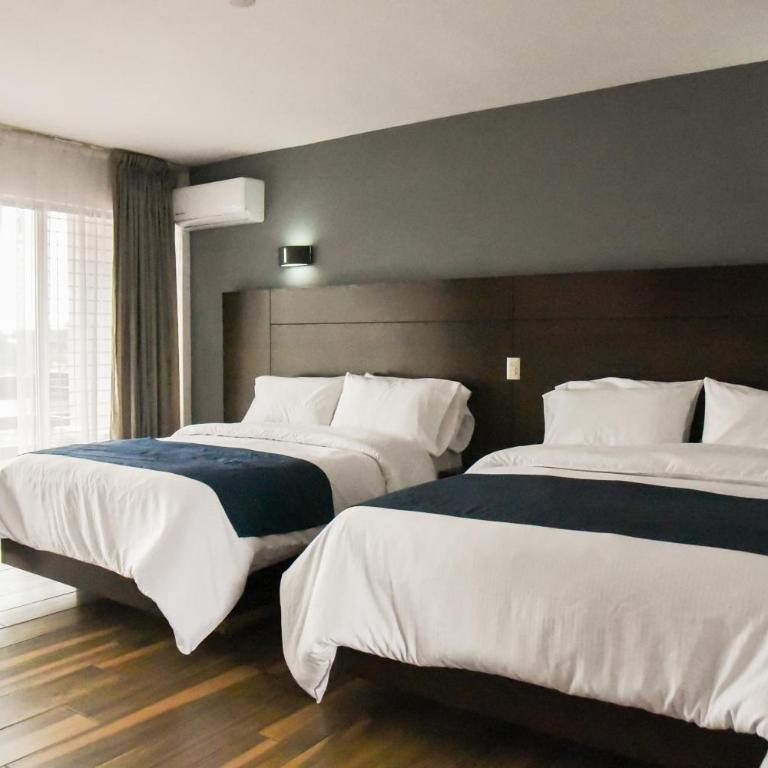 Hotel Expo Plaza Business and Family Guadalajara - Double Room with Two Double Beds - 6