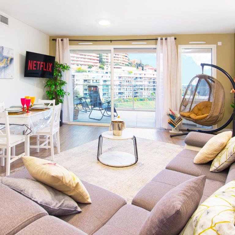 Grande terrasse - Vue mer - Parking - BK - Appartement 2 Chambres - 12