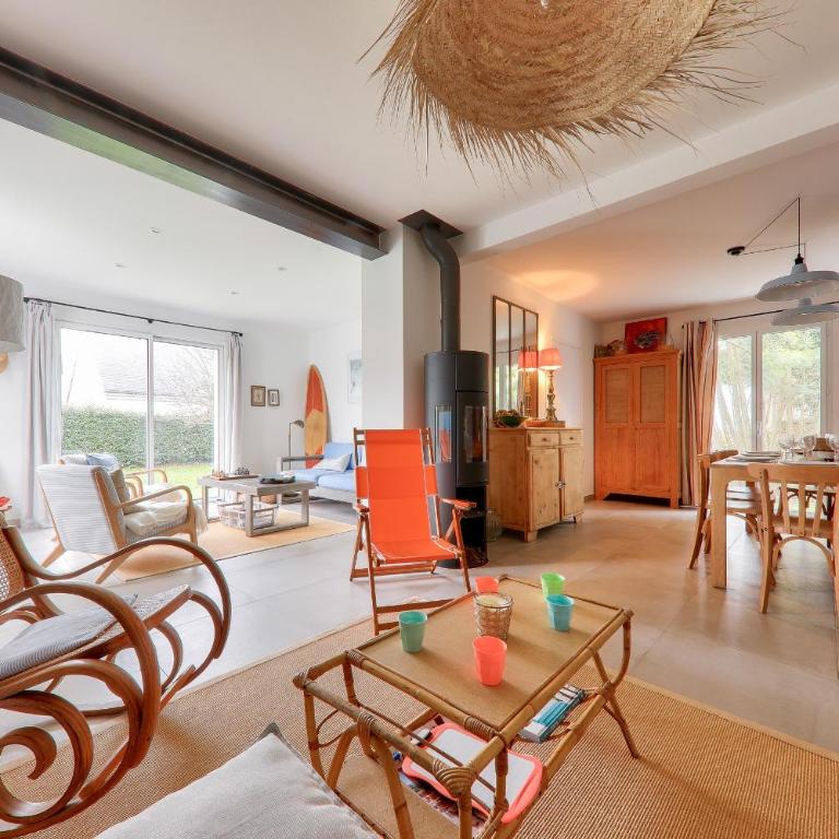 Maison pour 10 - 650 m du Golfe - Pen Castel - Maison de Vacances - 6