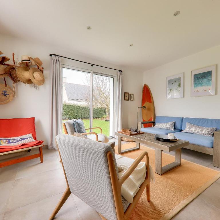 Maison pour 10 - 650 m du Golfe - Pen Castel - Maison de Vacances - 8