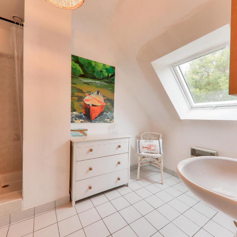 Maison pour 10 - 650 m du Golfe - Pen Castel - Maison de Vacances - 17