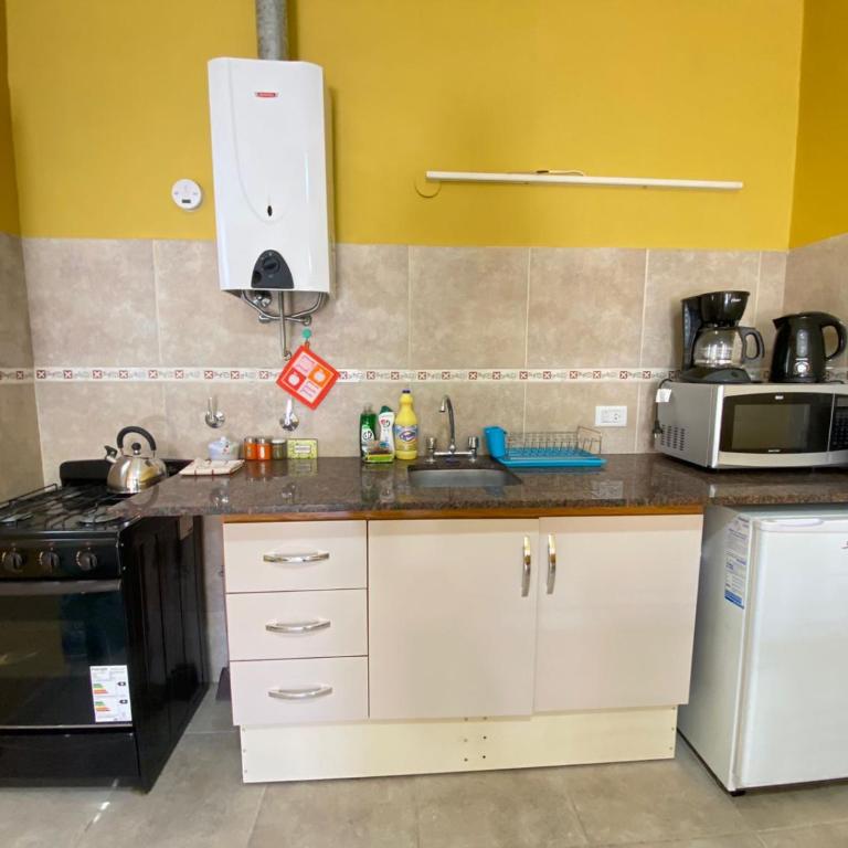Complejo "NONI" 200 mts del mar, barrio tranquilo - One-Bedroom Apartment - 8