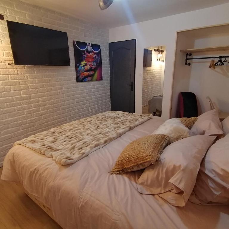 Gîtes déco pop et chaleureuse avec jacuzzi, sauna, piece coquine - Maison 1 Chambre - 2