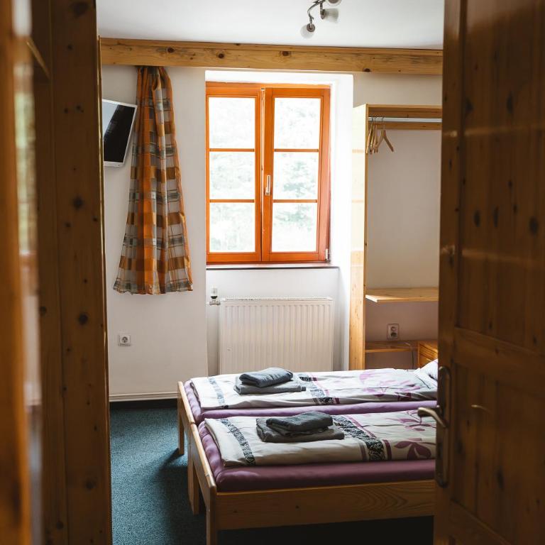 Gasthaus Kitzloch - Habitación Doble con baño privado - 2 camas - 1