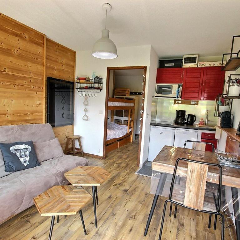 Studio cosy pour 4 pers., proche pistes et commerces, Aime-La-Plagne - FR-1-755-10 - Estudio - 9