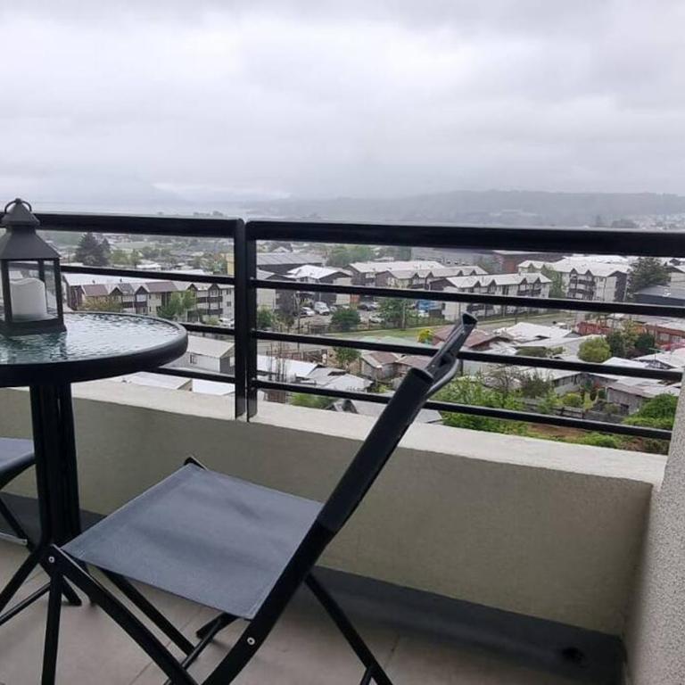Departamento en condominio Villarrica 2D y 1B - Apartamento de 1 dormitorio - 2
