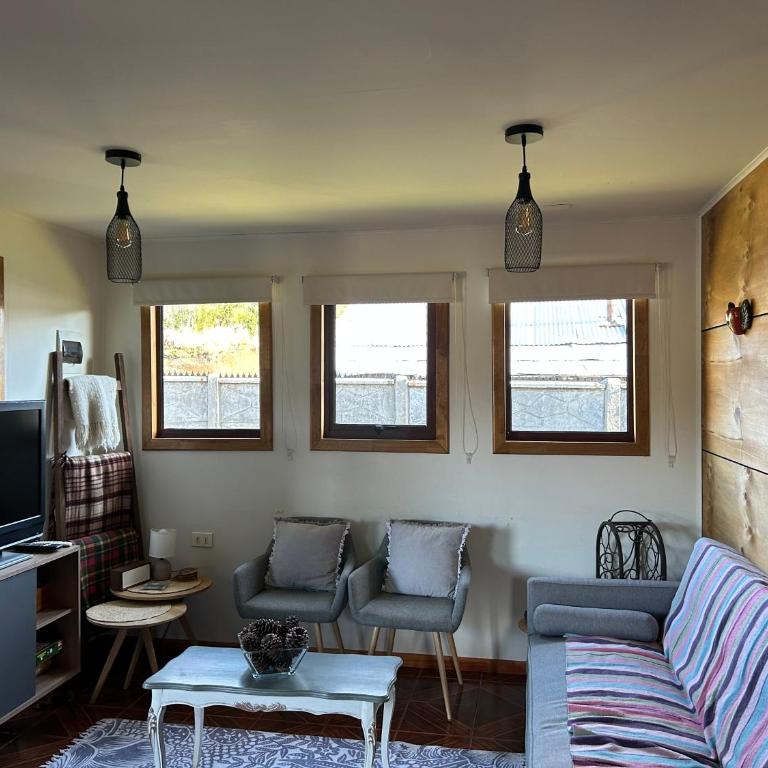Cabaña en Malalcahuello - Three-Bedroom Apartment - 5