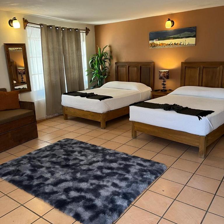 Hotel Jardín del Cantador - Quadruple Room - 5