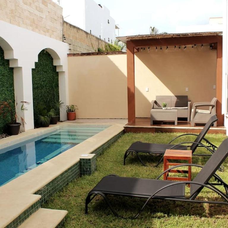 Ubicada en una privada en el Downtown de Cancun, centro - Apartamento - 1