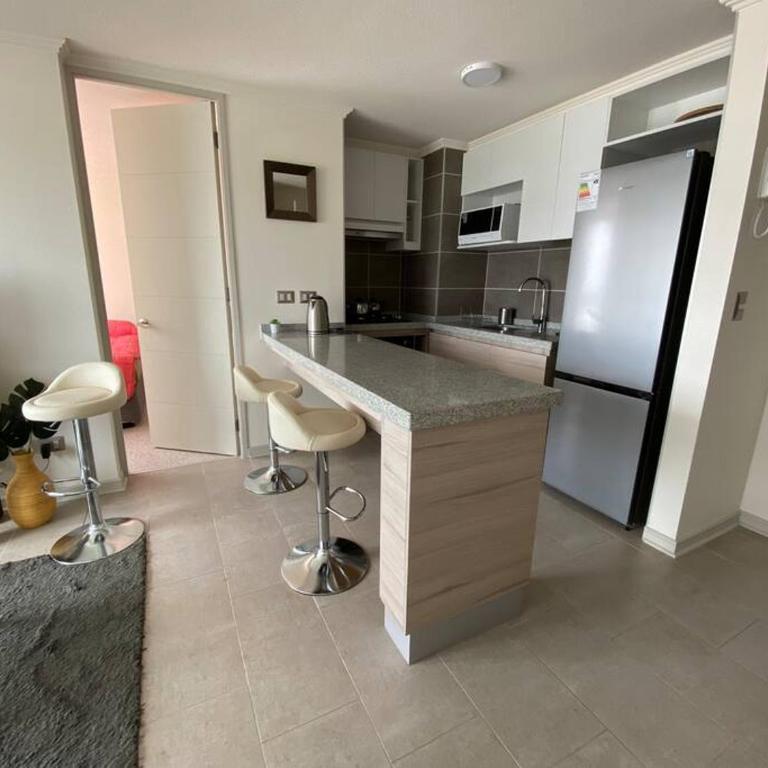 Hermoso Departamento con excelente vista, a pasos de la Quinta Vergara, cercano a Reloj de Flores y Playa Caleta Abarca - Two-Bedroom Apartment with View - 46