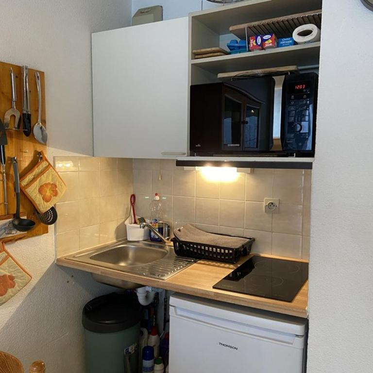 Studio cosy pour 4 pers., expo Sud, près des pistes et commerces, avec balcon et équipements complets - FR-1-733-151 - Studio - 2