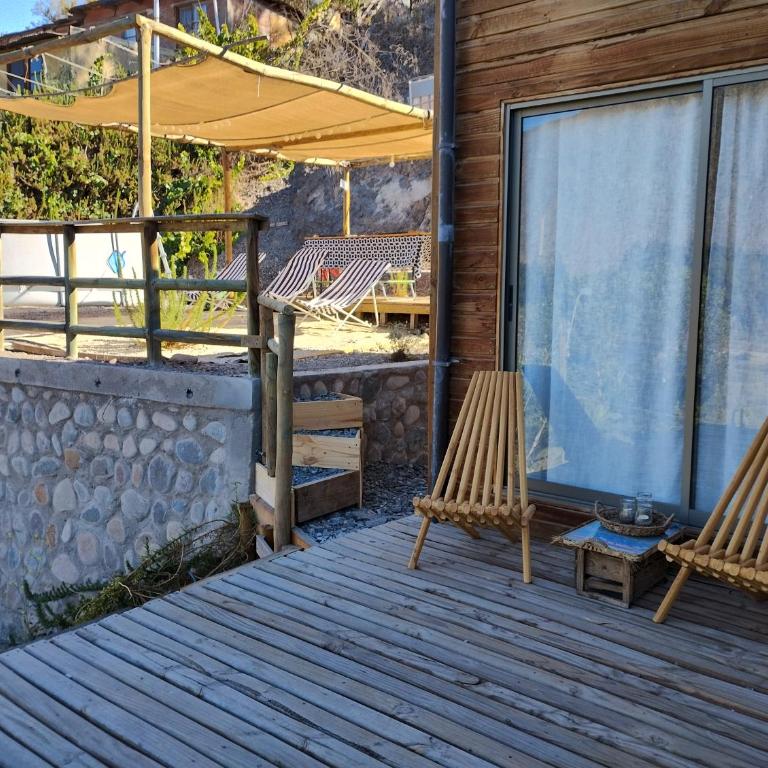 Luminosa casa valle de Elqui sector El Molle - Three-Bedroom House - 16