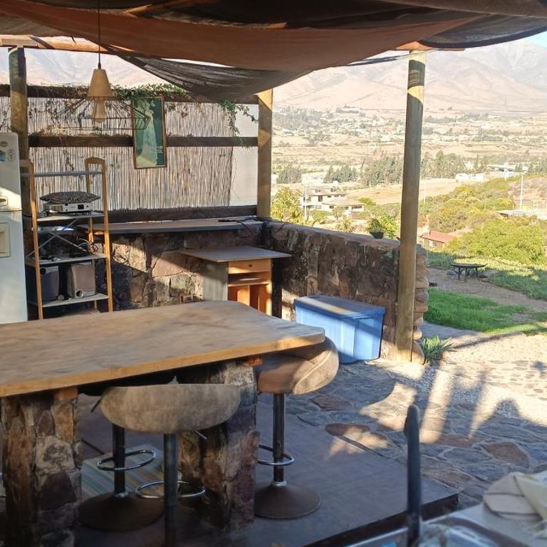 Cabaña, quincho, piscina y hermosas estrellas La Serena Algarrobito - Two-Bedroom House - 25