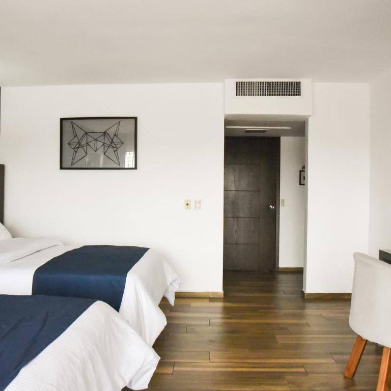 Hotel Expo Plaza Business and Family Guadalajara - Double Room with Two Double Beds - 9