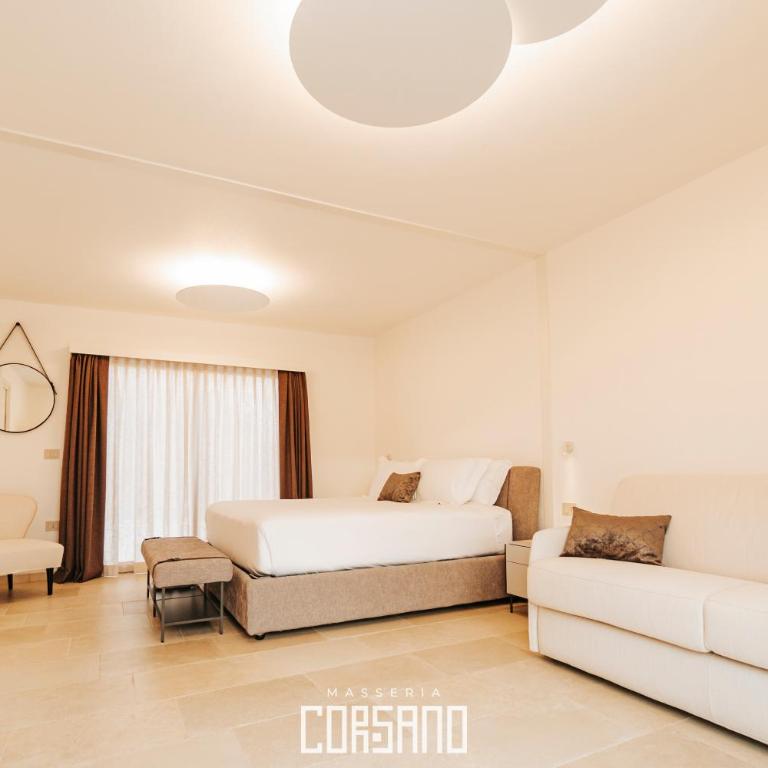 Masseria Corsano - Junior Suite con Vista Giardino - 1