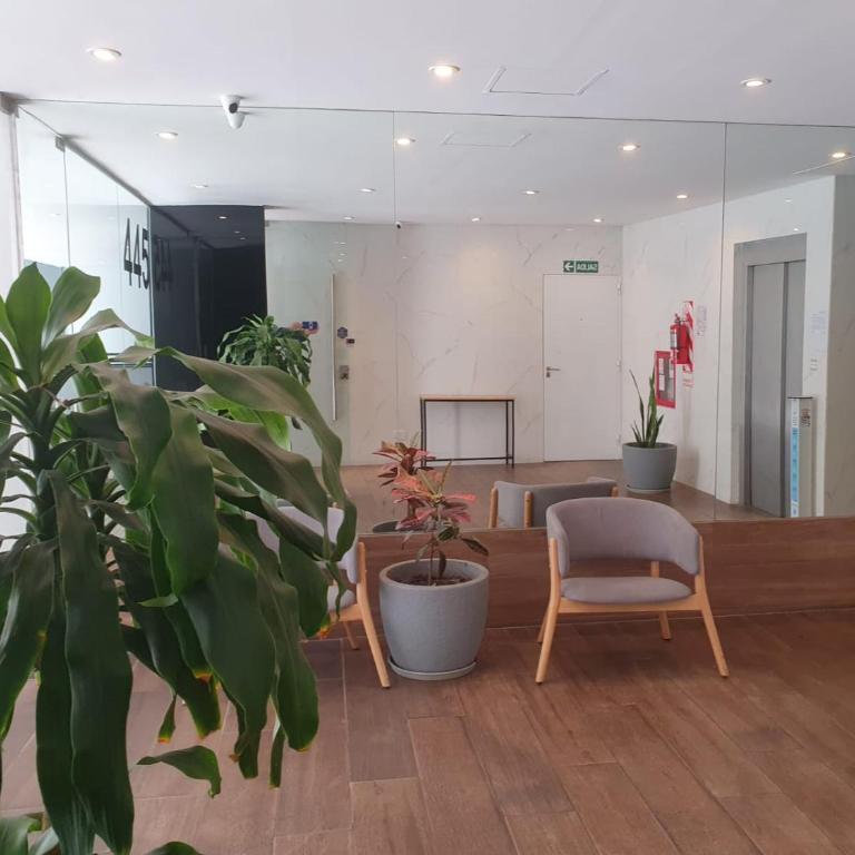 Estudio muy luminoso c/ balcón zona Congreso. - Apartamento de 1 dormitorio - 52
