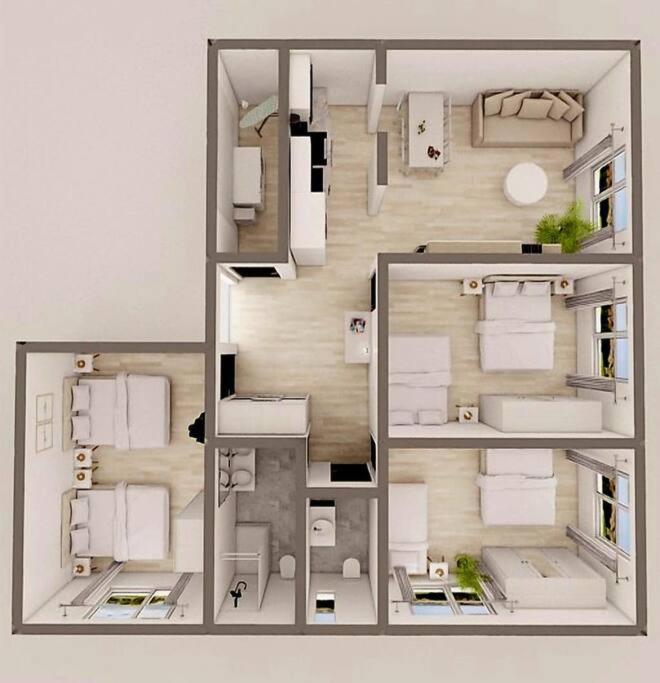 ROME City Center Apartment II - Appartamento con 3 Camere da Letto - 2