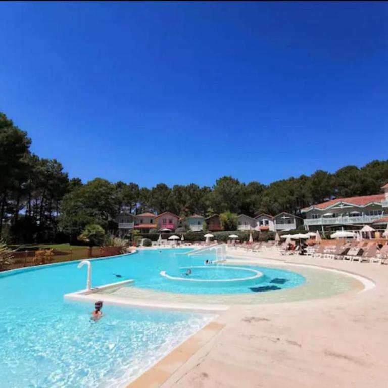 Appart moderne grande piscine Lacanau océan pinède - Appartement 1 Chambre - 22