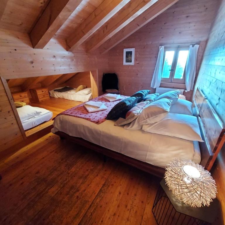 Gîte du Prilet - Familienzimmer mit Bergblick - 3