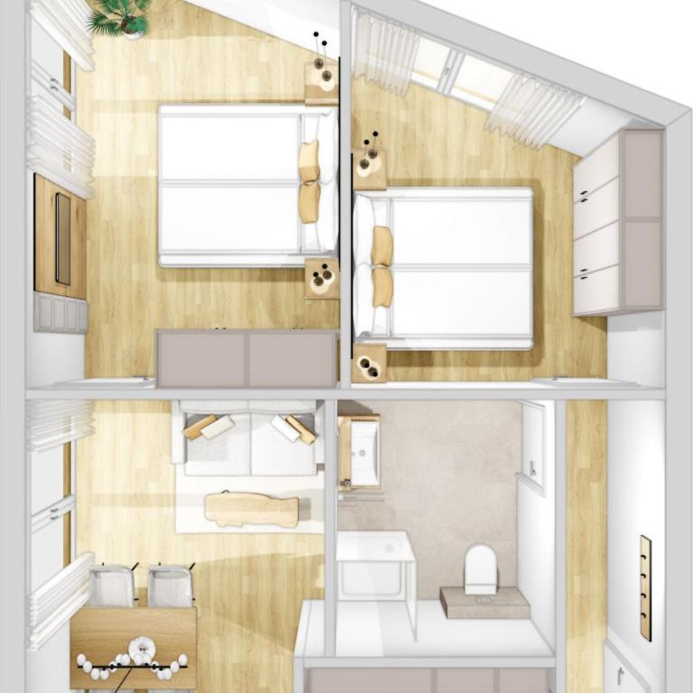 Arton Lachtal - Apartments Steiermark - Apartment mit 2 Schlafzimmern - 1