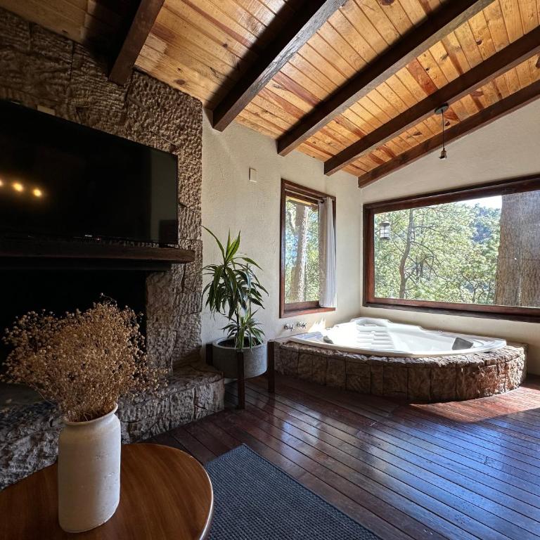 Cabañas VIP Mazamitla - Chalé Deluxe de 1 dormitorio - 3