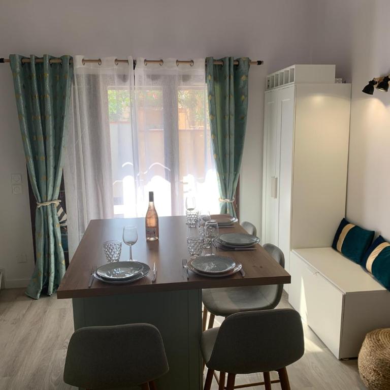 La Villa du Port - Cosy - Clim - proche plage - 4 personnes - Two-Bedroom House - 1