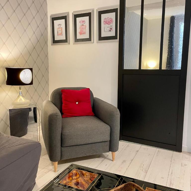 Les Remparts Antibes Location - Studio avec Vue sur Ville - 15