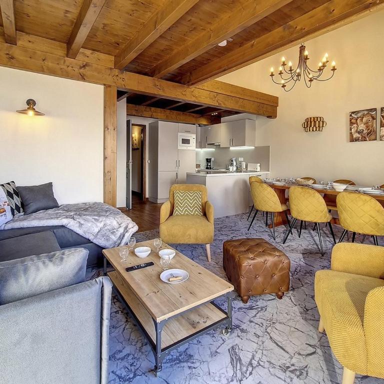 Appartement spacieux, proche pistes, balcon, 10 pers, sauna, hammam, WIFI - FR-1-344-747 - Appartement - 2
