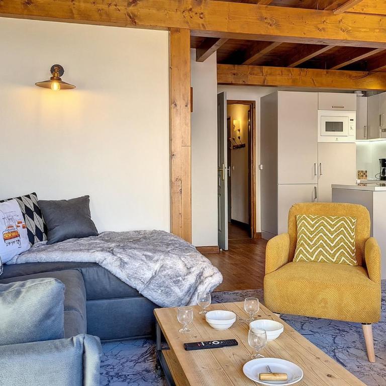 Appartement spacieux, proche pistes, balcon, 10 pers, sauna, hammam, WIFI - FR-1-344-747 - Appartement - 5