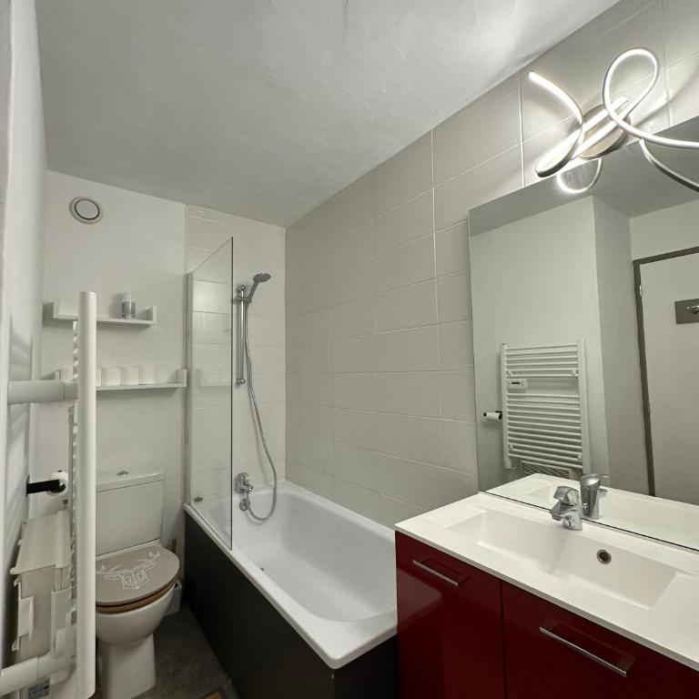 Paquebot des Neiges - Appartement 4 personnes - Vue Mont Blanc - Appartement 1 Chambre - 11