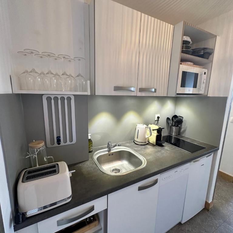 Paquebot des Neiges - Appartement 4 personnes - Vue Mont Blanc - Appartement 1 Chambre - 6
