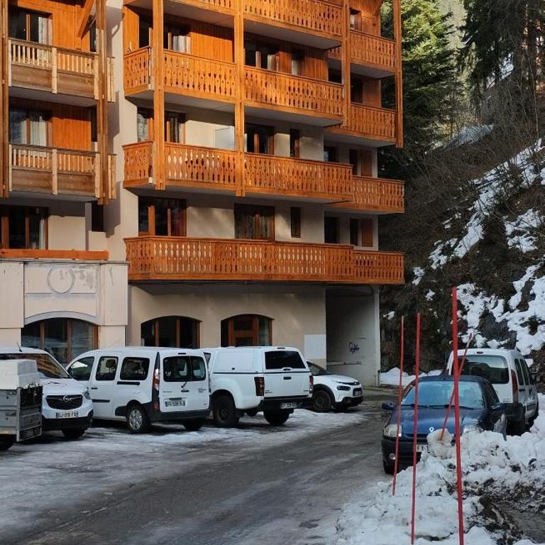 Appartement Valfrejus Les Melezets1 21m2 centre station - Apartamento de 1 dormitorio - 5