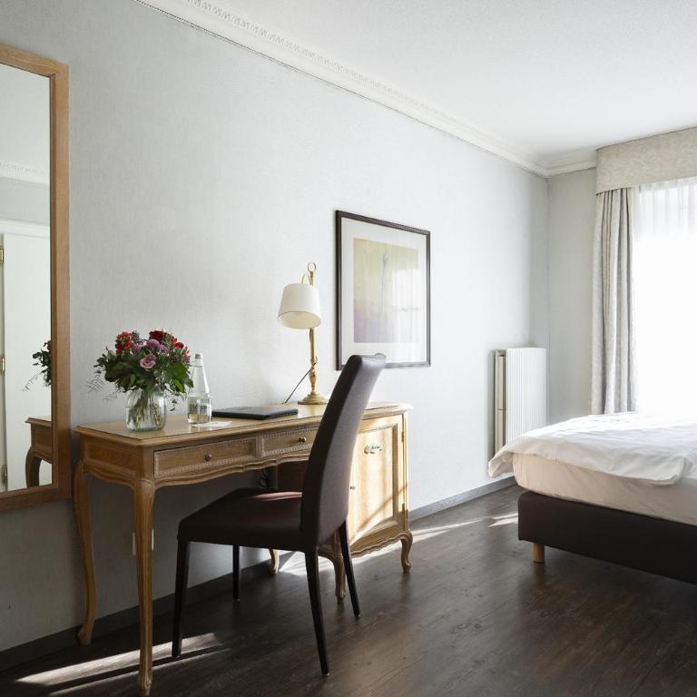 Grand Hotel Beau Rivage Interlaken - Einzelzimmer mit Balkon - 1