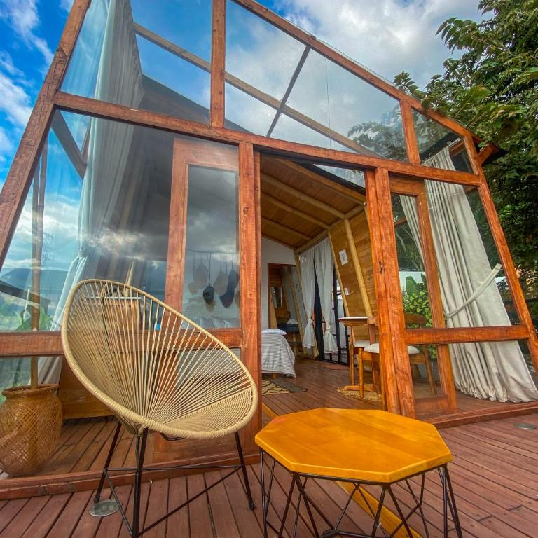 NaturalMente Glamping - Habitación Doble Deluxe con balcón - 15