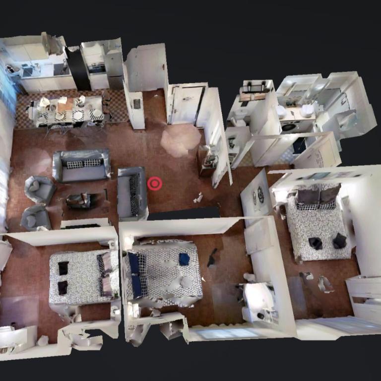 T4 3 chambres 4 étoiles clim avec garage ideal groupe tourisme et croisières proche Port Euromed Terrasses du port - Appartement 3 Chambres - 10