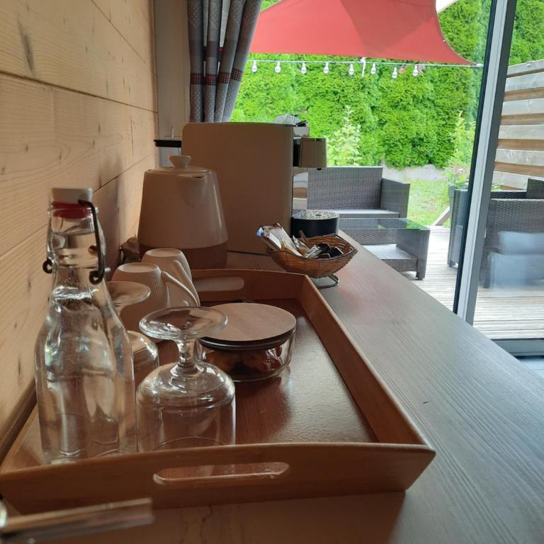 Au Cœur des Lacs - Chambres d'hôtes & spa - Chambre Double avec Terrasse - Mauselaine - 2