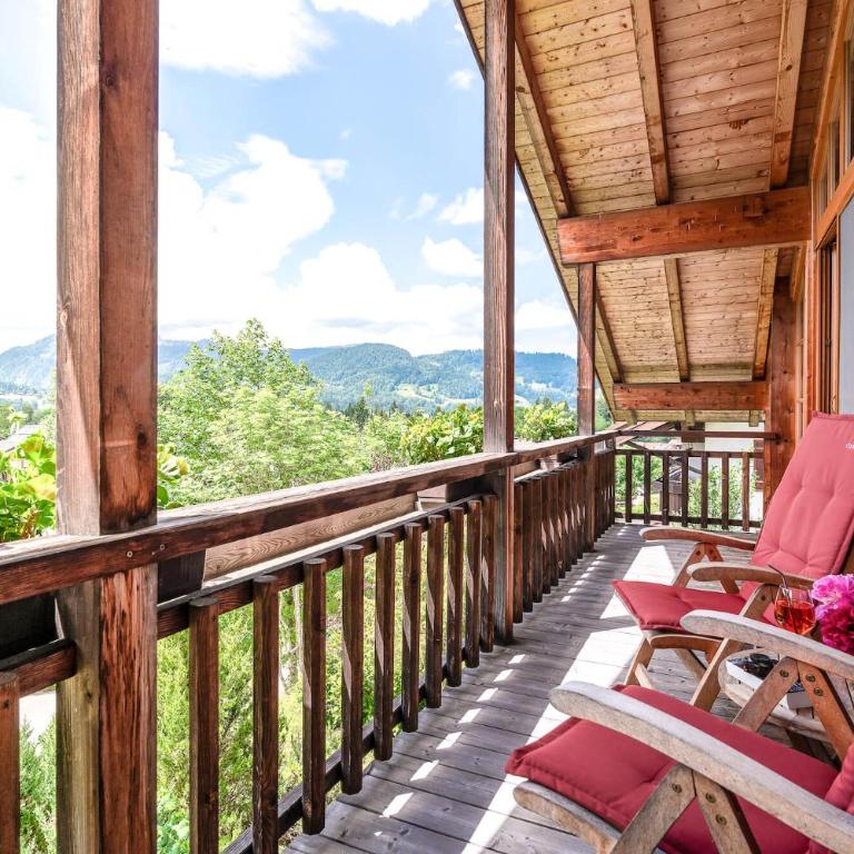 Alpenhaus Oberstdorf - Bergbahn unlimited im Sommer inklusive - Apartment mit Blick auf die Berge - 19