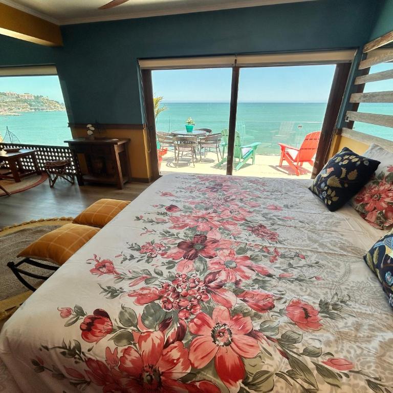 Pacificsunset Concón - Habitación Doble Deluxe con balcón y vistas al mar - 2