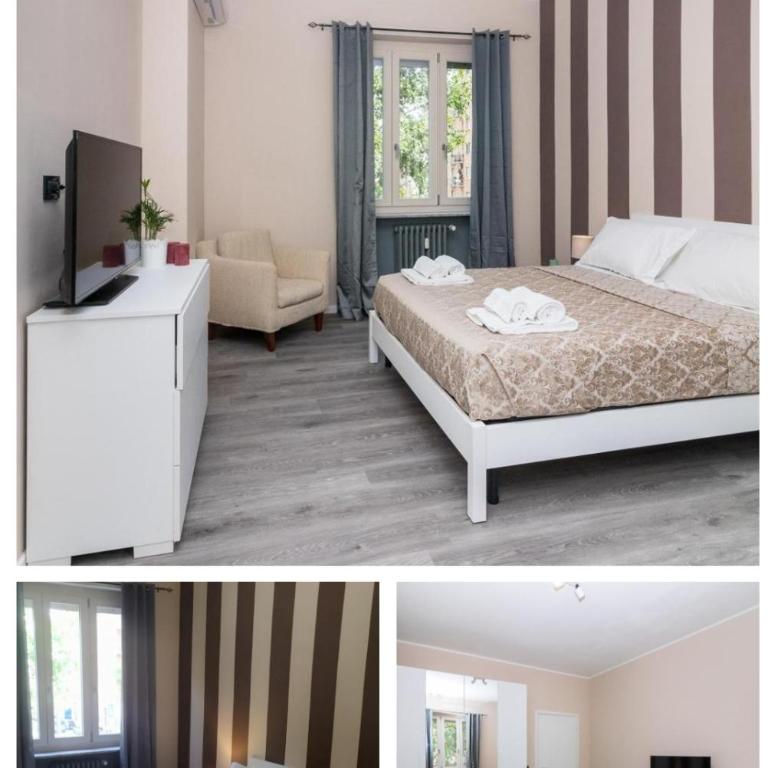 Trilocale con parcheggio privato ATP Arena Inalpi, PalaTazzoli, Palavela Lingotto, "Exclusive Suite " La casa di Bertino " - Appartamento con 2 Camere da Letto - 9