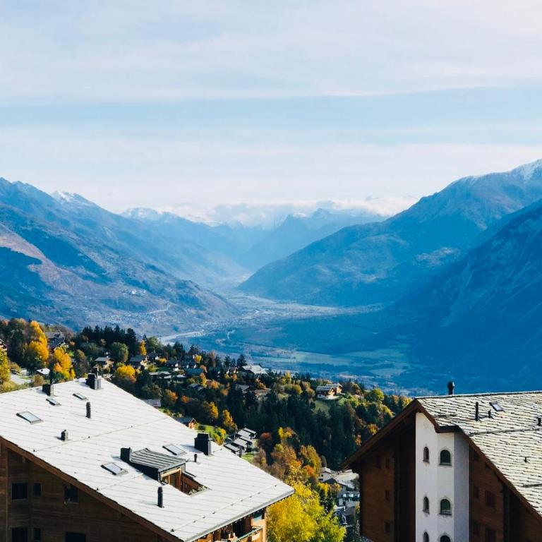 Crans Montana spacious 80m2 apartment with stunning view & bus stop outside - Appartement avec Balcon - 21