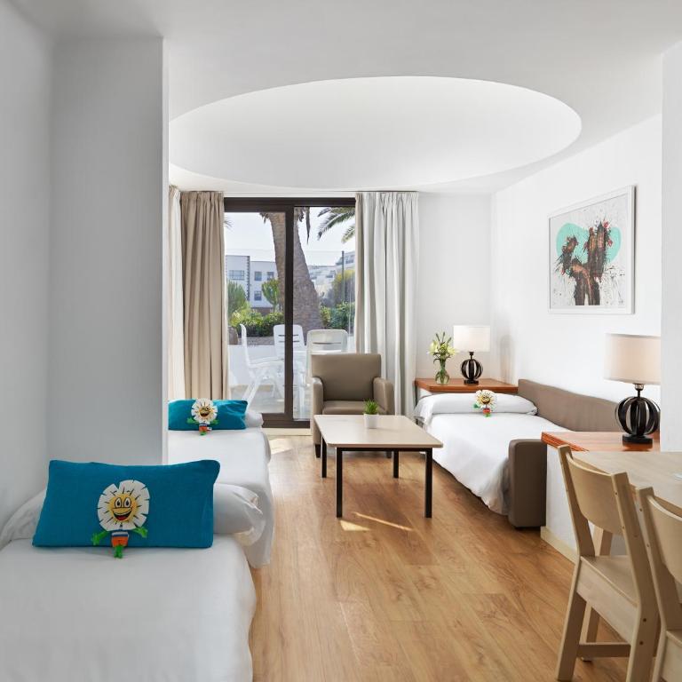 H10 Suites Lanzarote Gardens - Bungalow de 1 dormitorio (2 adultos + 3 niños) - 4