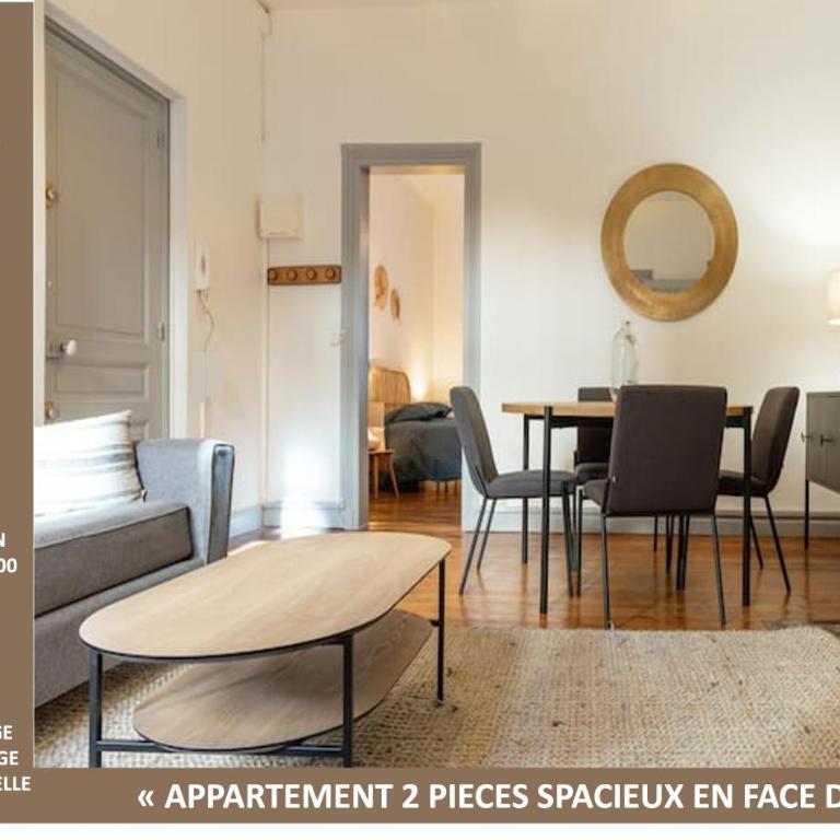 Le Théodore Bac-Spacieux T2 - Coup de coeur en face de la gare des Bénédictins - Appartement 1 Chambre - 1