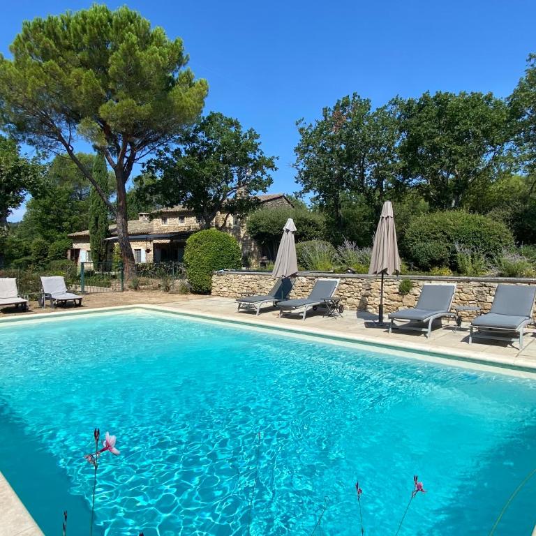 Mas de Veroncle, piscine et quiétude à Gordes - Villa mit privatem Pool - 56