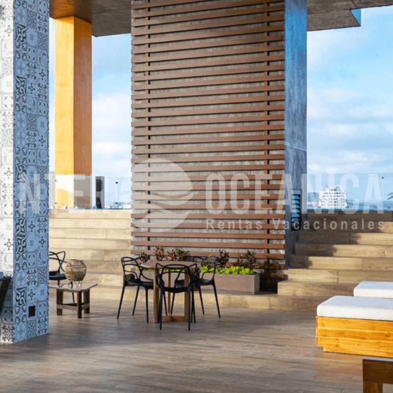 Pool with the best view of the Marina Mazatlán - Apartment - 23